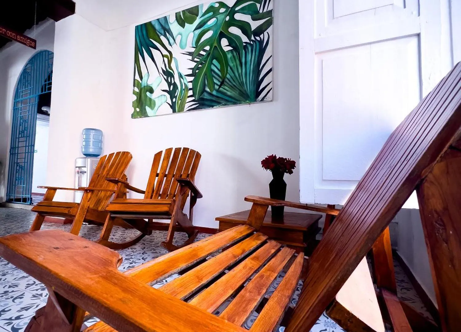 ベッド・アンド・ブレックファスト The Blue House Hostel サンタ・マルタ
