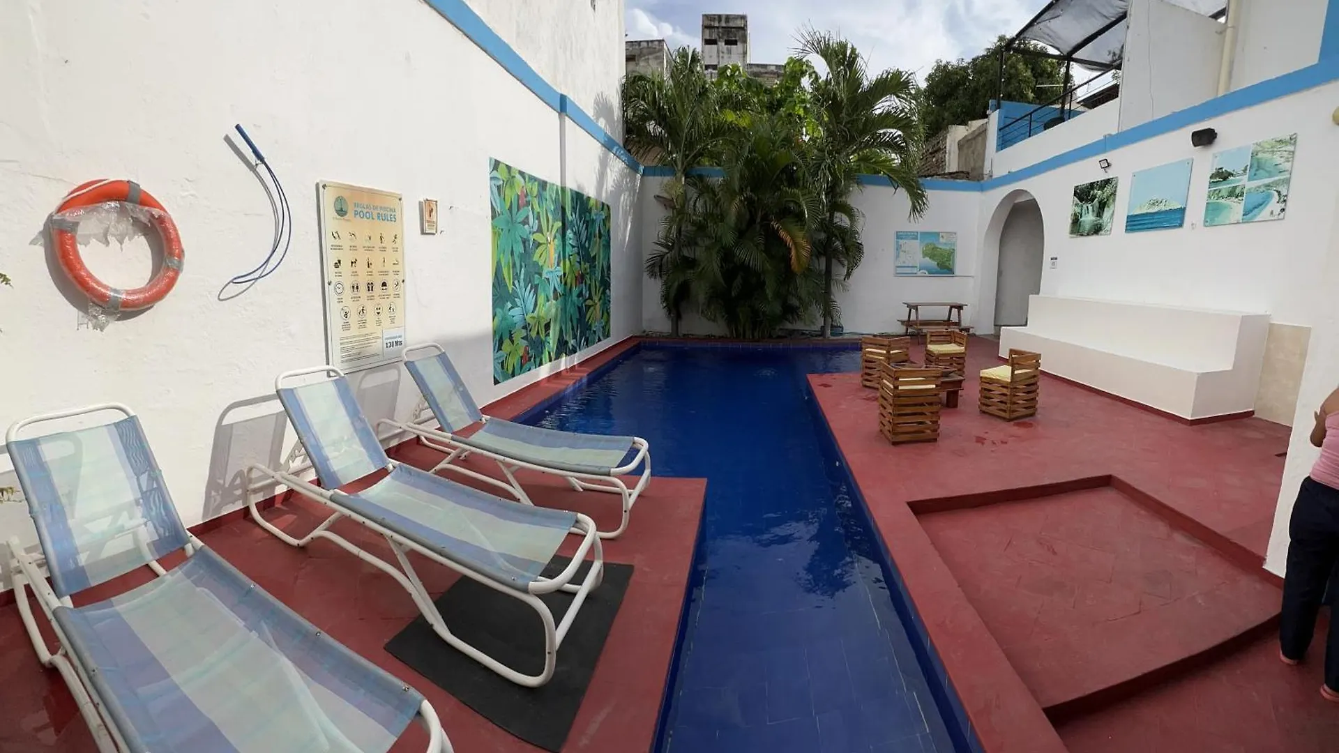 Bed & Breakfast The Blue House Hostel Santa Marta